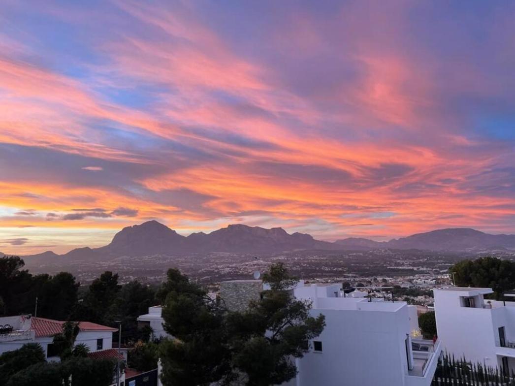Magnificent View And Pool Vila El Albir Exterior foto