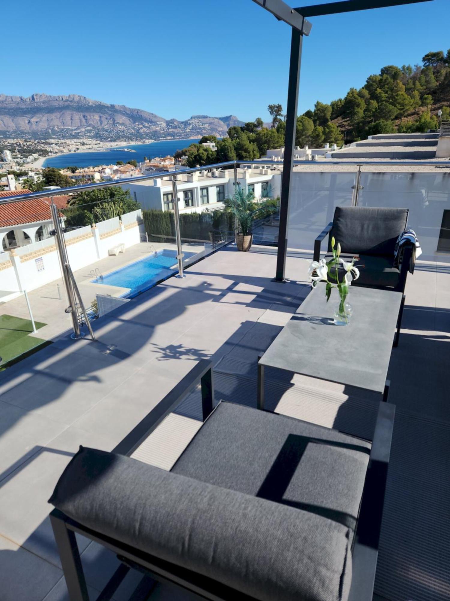 Magnificent View And Pool Vila El Albir Exterior foto