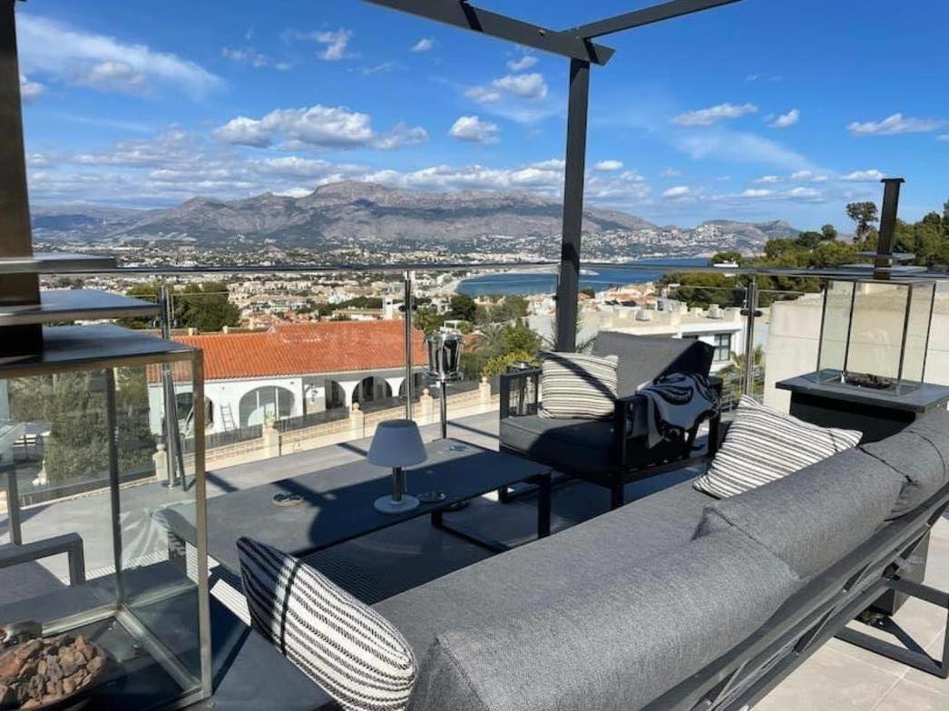 Magnificent View And Pool Vila El Albir Exterior foto
