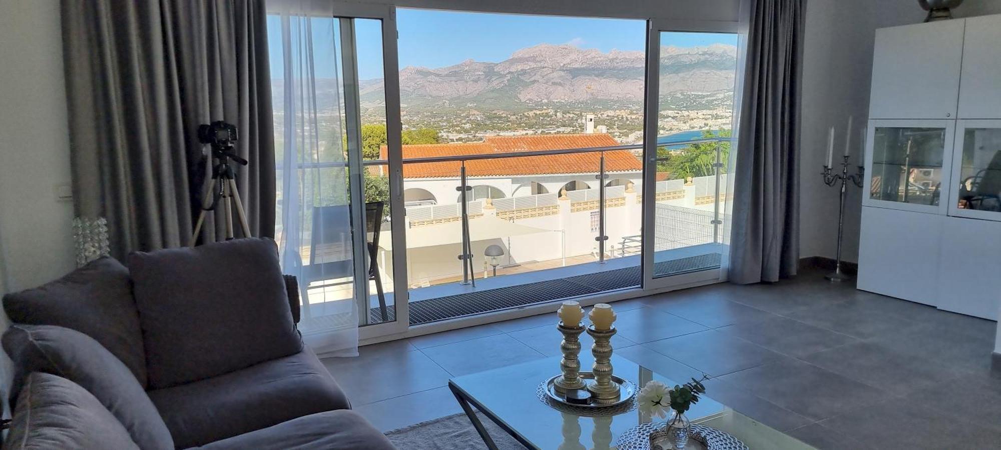 Magnificent View And Pool Vila El Albir Exterior foto