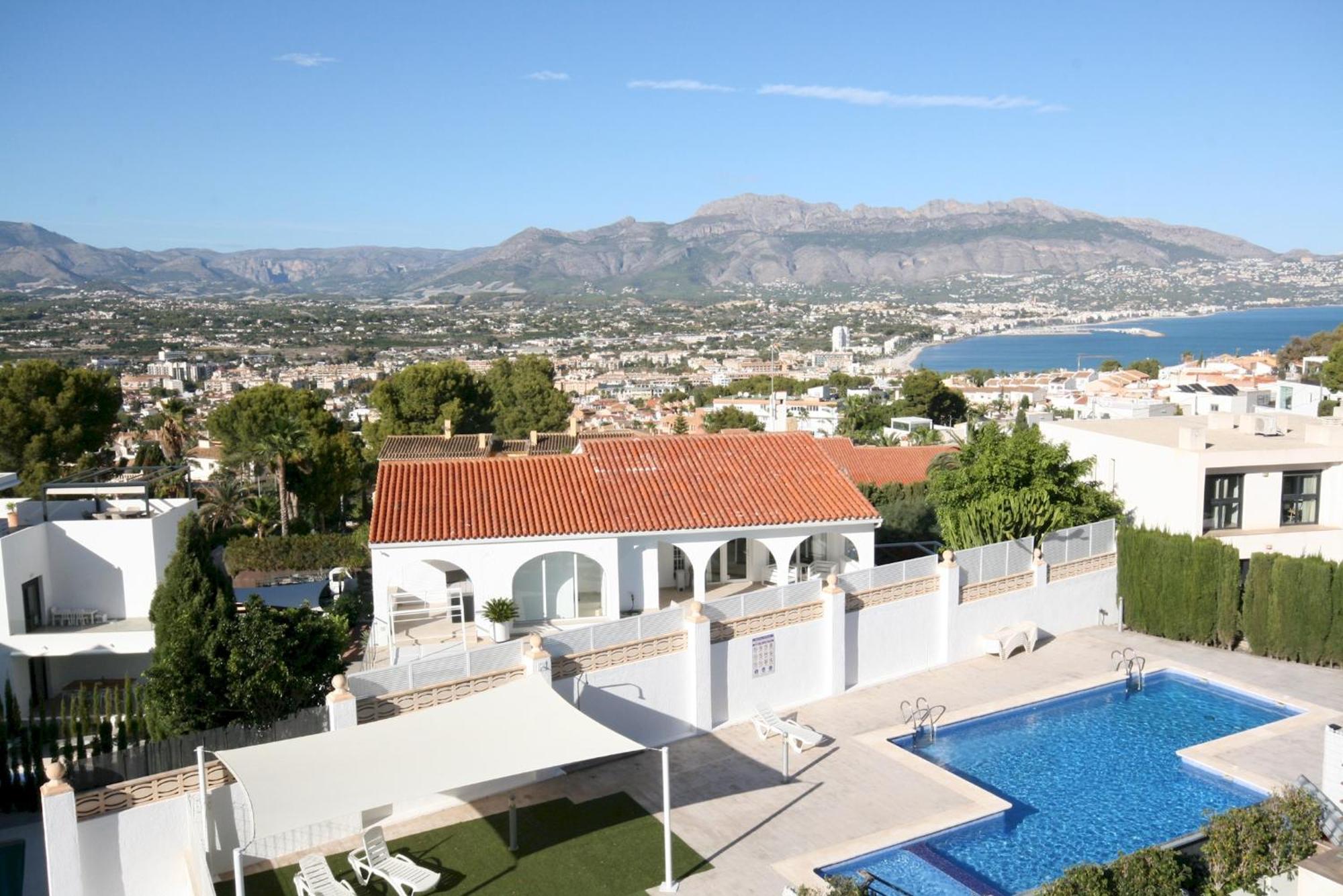 Magnificent View And Pool Vila El Albir Exterior foto